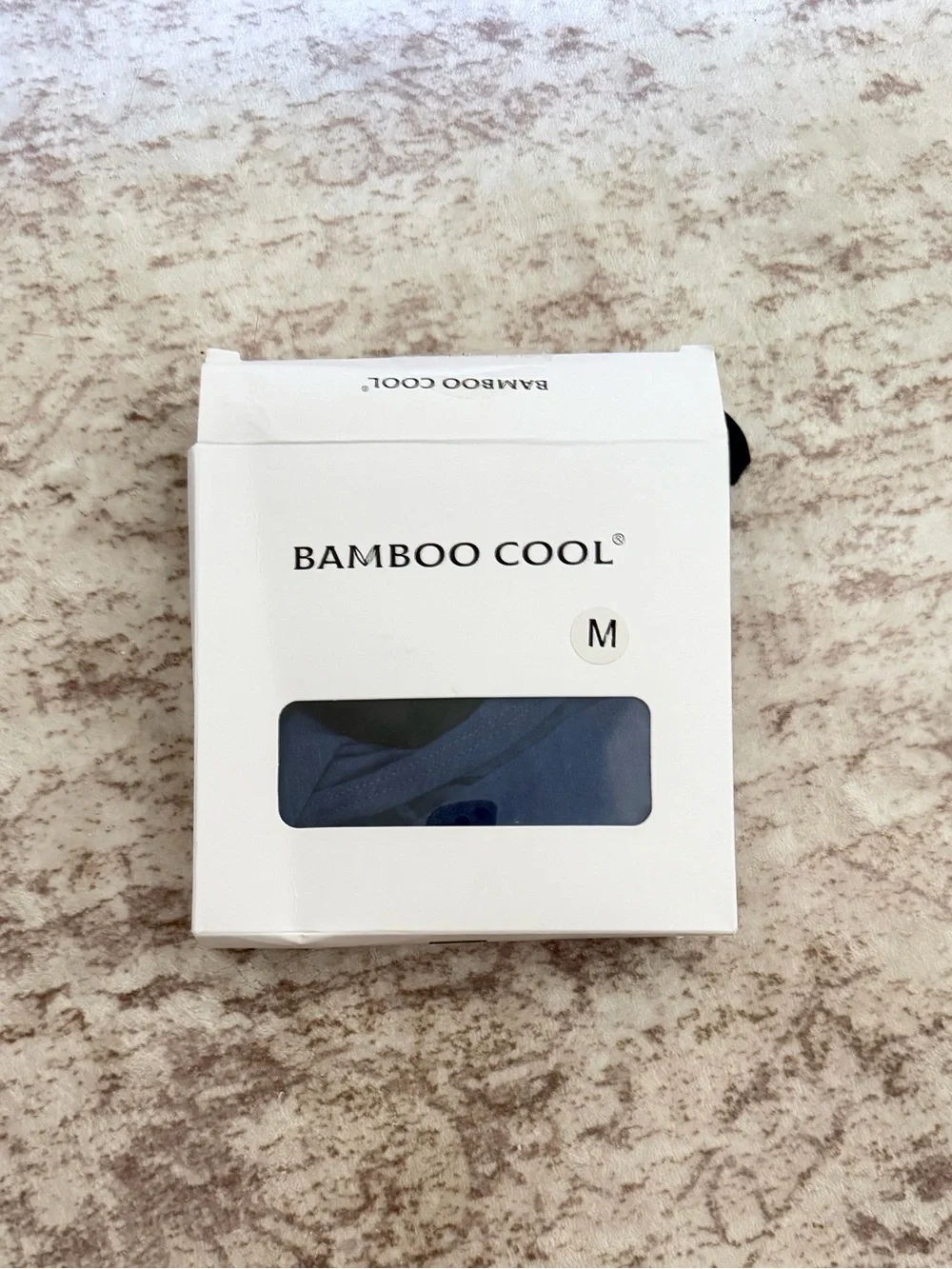 Bamboo Cool Contour Pouch Men's Bikini Briefs 2 Pairs M Blue Black NEW